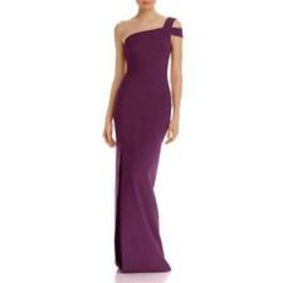 Likely Dresses & Skirts - NWT=- Maxson One Shoulder Gown in Plum